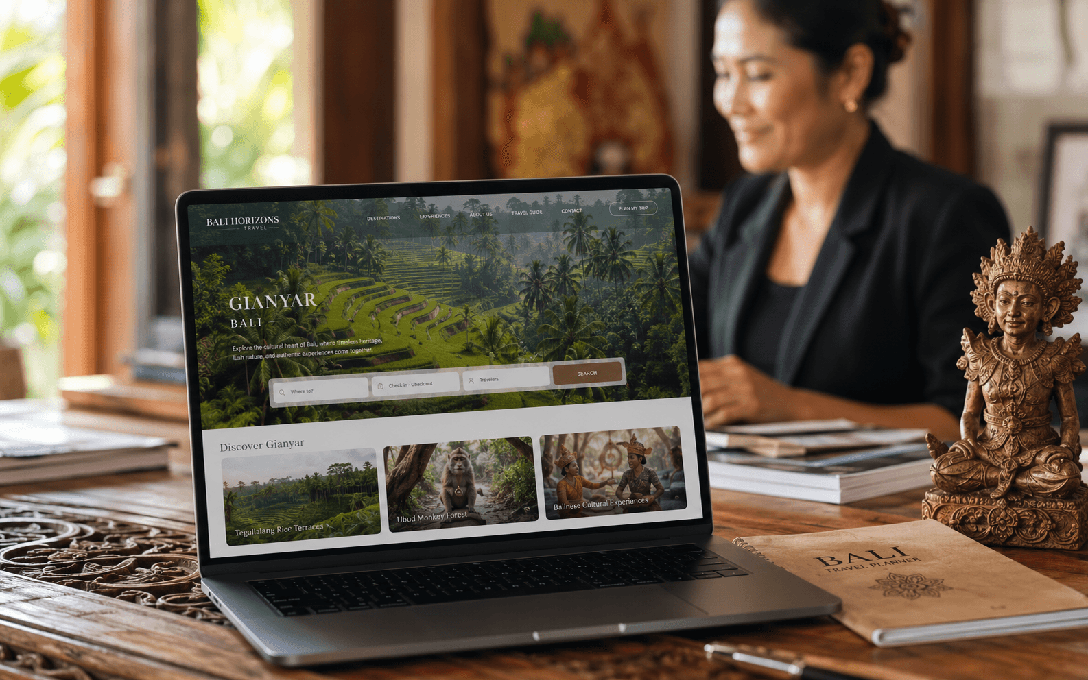 Bali Travel Planning In A Cozy Office Talosdev.id