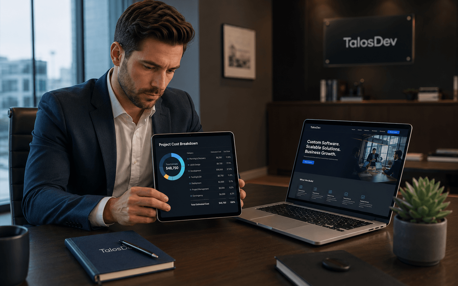 Talosdev.id Faktor Utama Penentu Biaya Pembuatan Website Bisnis
