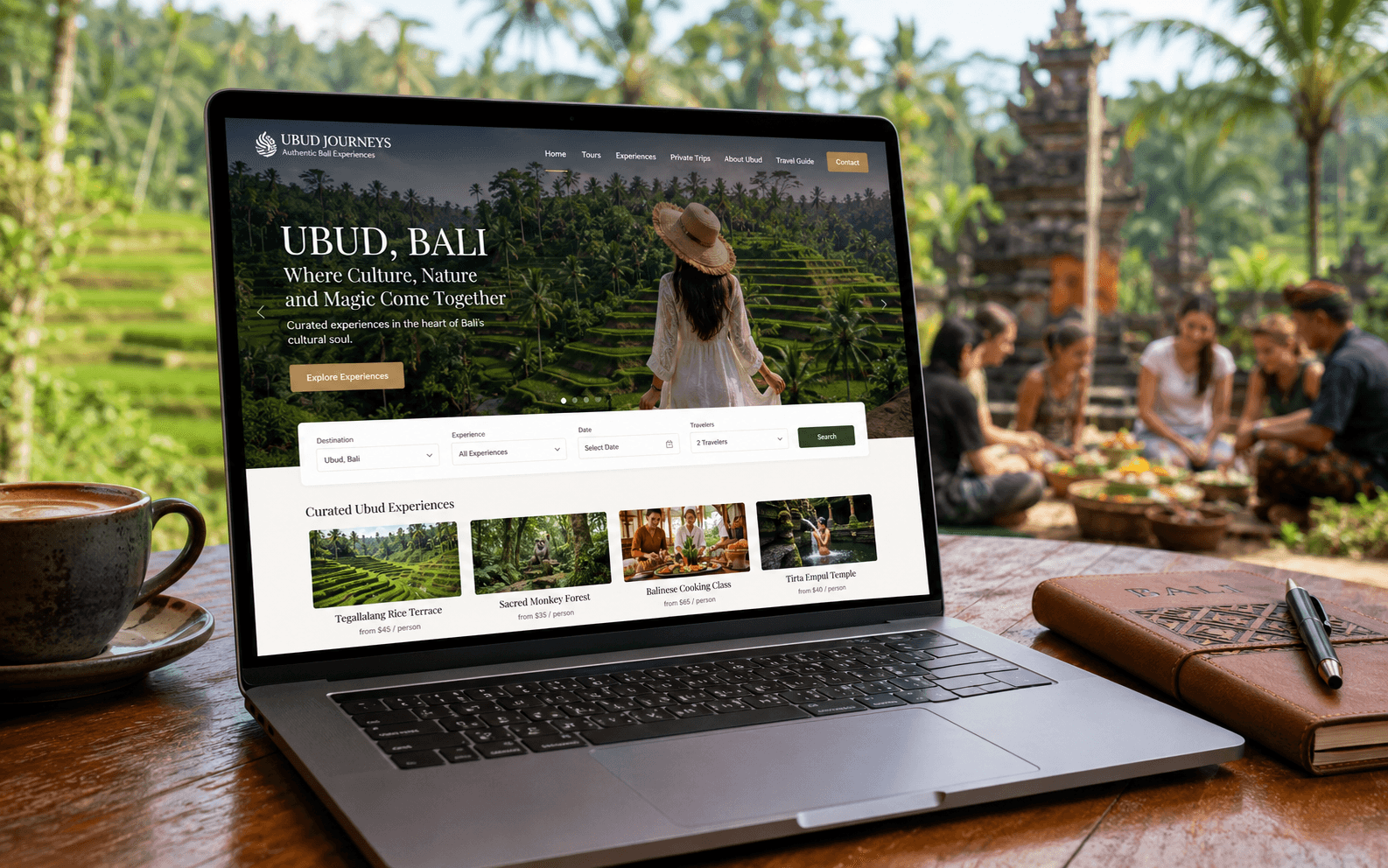 Tropical Workspace With Ubud Ambiance Talosdev.id
