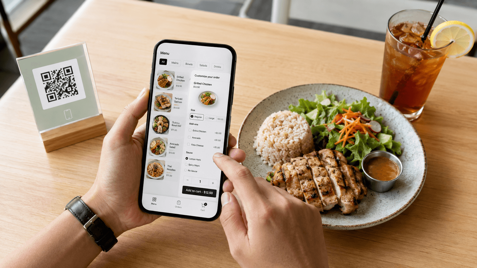Table Side Qr Ordering Solution For Restaurants And Cafes Talosdev.id
